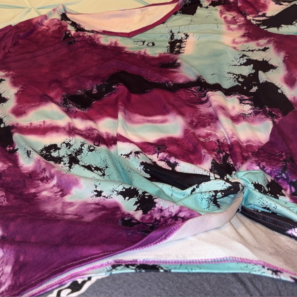 Vibrant Tie-Dye Top